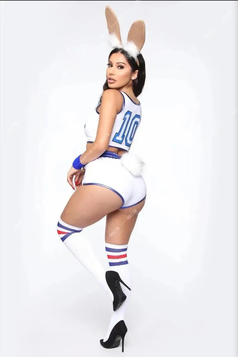 Space Lola Bunny Rabbit Cosplay Costume Rabbit Bunny Jam Costumes Women Girls Halloween Party Clothes Carnival suit - Tophatter Daily Deals