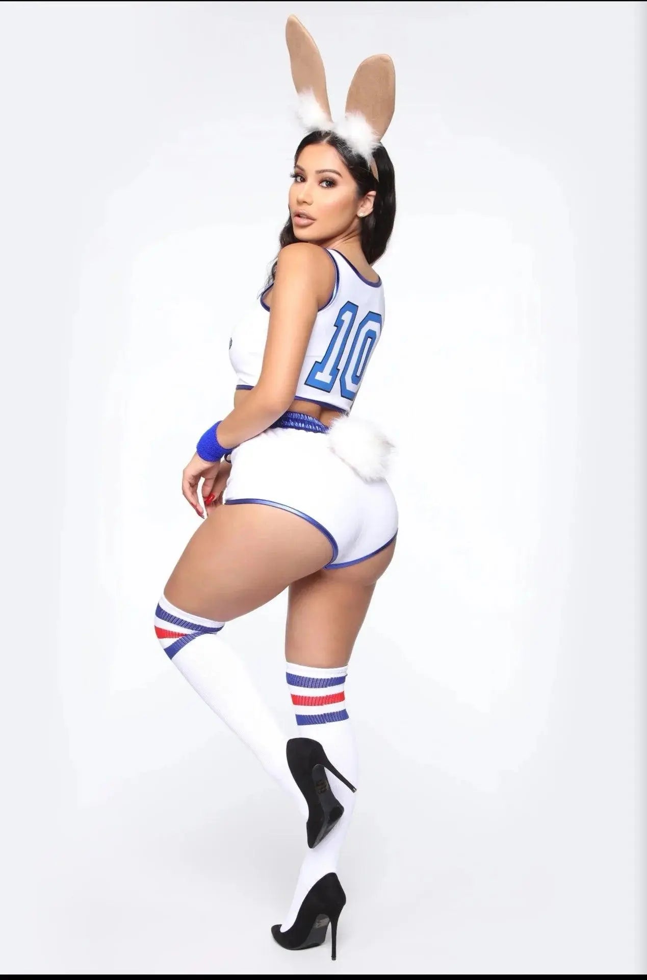 Space Lola Bunny Rabbit Cosplay Costume Rabbit Bunny Jam Costumes Women Girls Halloween Party Clothes Carnival suit - Tophatter Daily Deals