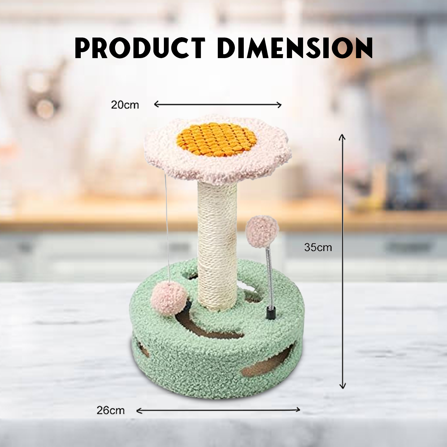 Large Cat Tree – Multi-Level Climbing Frame with Scratching Posts & Cozy Perches Pet Products - Tophatter Daily Deals