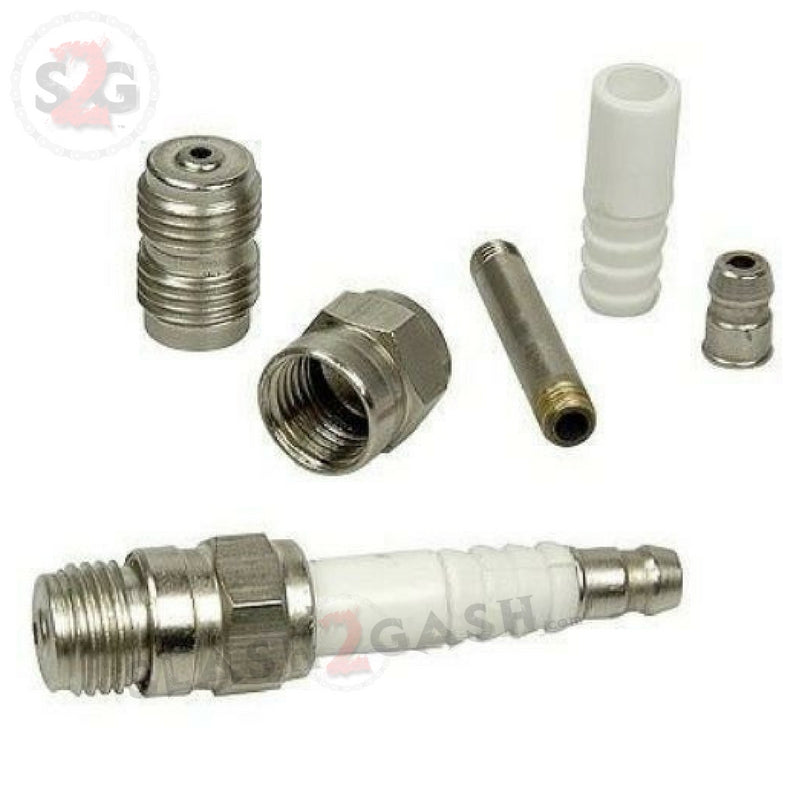 Spark Plug Pipe One Hitter with Hidden Stash - Smoking Pipe Smoking Accessories - Tophatter Daily Deals