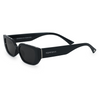 TopFoxx Sparkle In Your Eye - Women's Black Sunglasses Black OS Sunglasses - Tophatter Daily Deals
