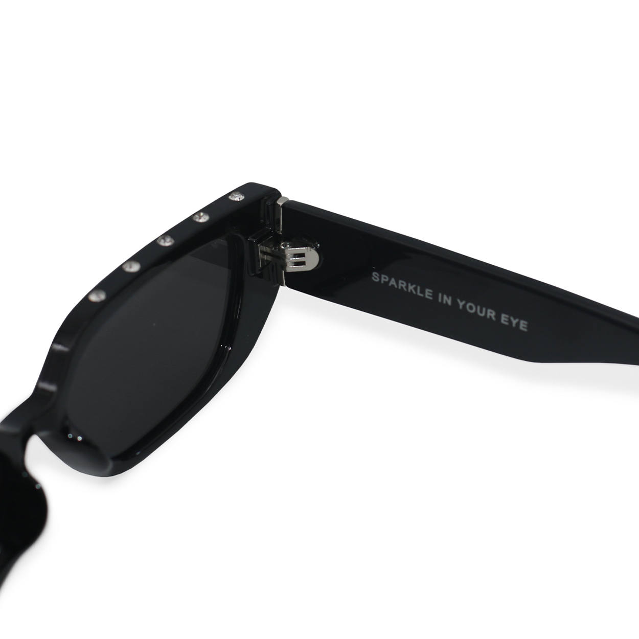 TopFoxx Sparkle In Your Eye - Women's Black Sunglasses Sunglasses - Tophatter Daily Deals