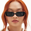 TopFoxx Sparkle In Your Eye - Women's Black Sunglasses Sunglasses - Tophatter Daily Deals