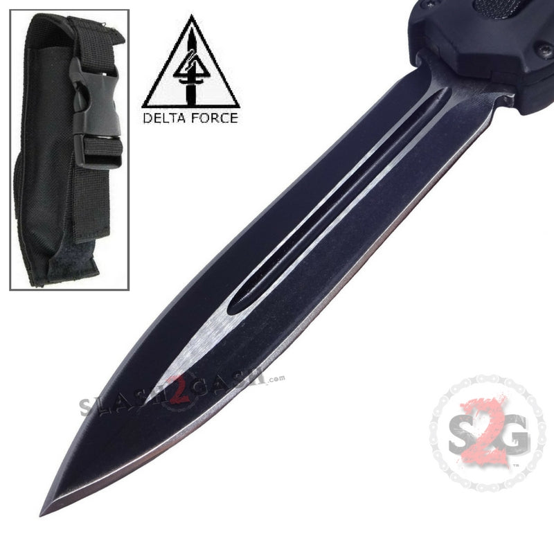 Delta Force Spartan OTF Knife D/A Automatic - Gladius Spear Serrated Knife-OTF - Tophatter Daily Deals
