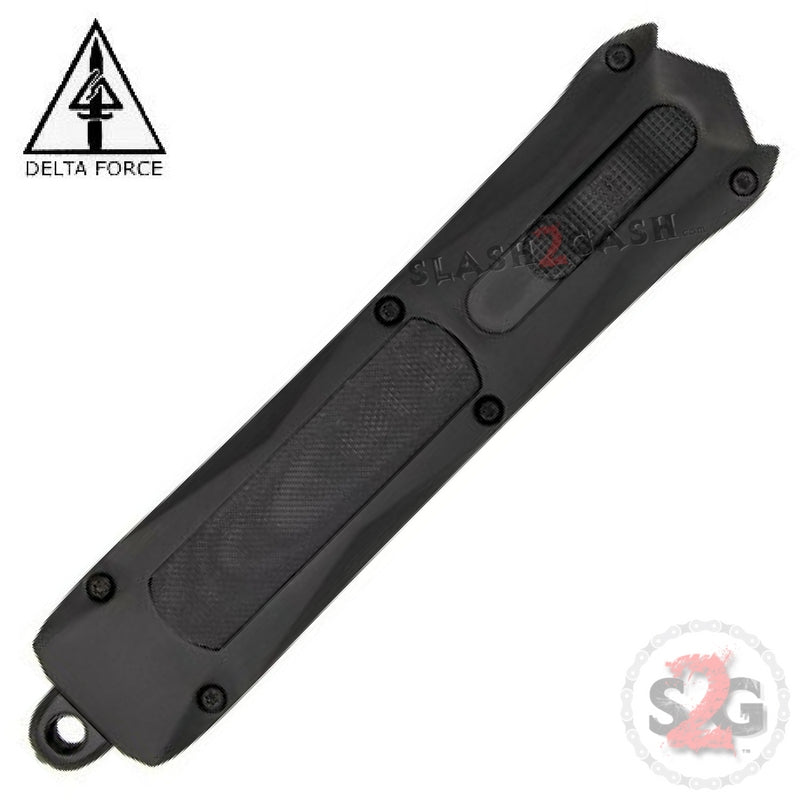 S2G Tactical Spartan D/A OTF Automatic Knife - Damascus Spear Serrated Knife-OTF - Tophatter Daily Deals