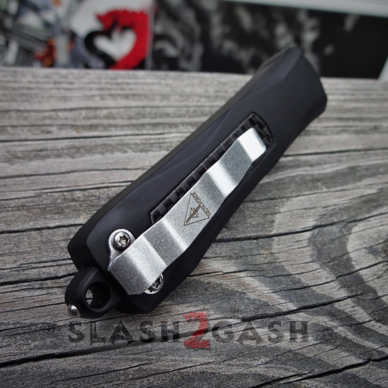 Spartan OTF Knife D/A Automatic 7" Small w/ Carbon Fiber - Tanto Plain Knife-OTF - Tophatter Daily Deals