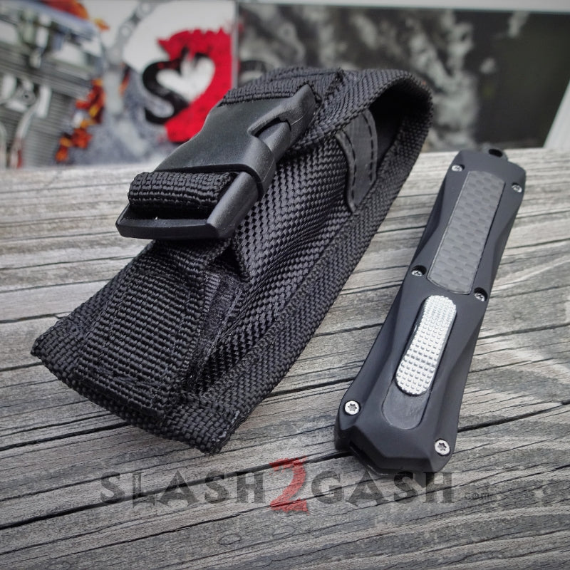 S2G Tactical Knife D/A Automatic 7" Small w/ Carbon Fiber - Gladius Ser Knife-OTF - Tophatter Daily Deals