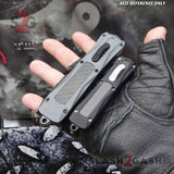 Spartan OTF Knife D/A Automatic 7" Small w/ Carbon Fiber - Tanto Ser Knife-OTF - Tophatter Daily Deals