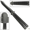 Spay Point Black Butterfly Knife Collectible Weapons - Tophatter Daily Deals