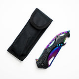 Fire and Steel - Spear Point Folding Knife Fire and Steel Exclusive - Tophatter Daily Deals
