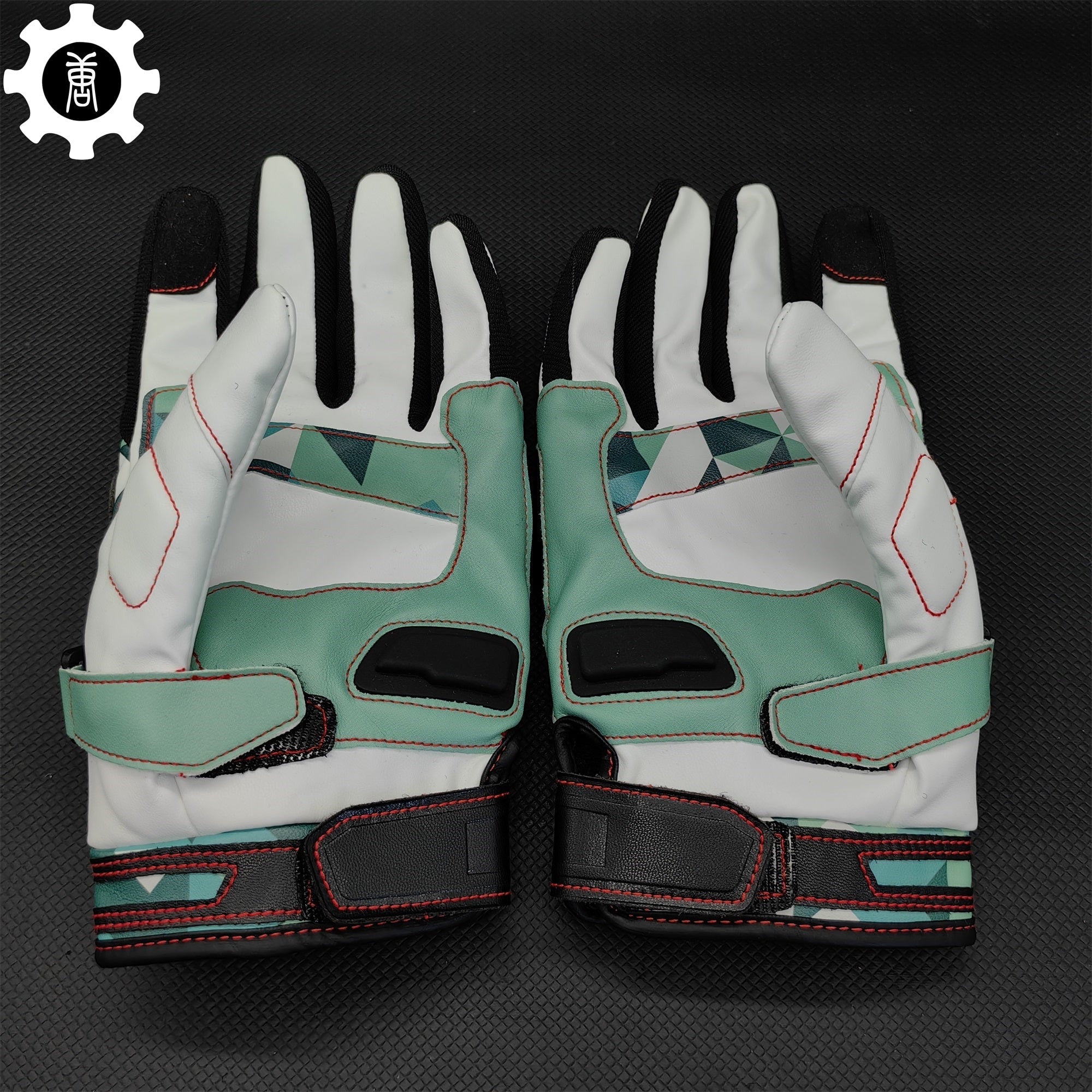 Spearmint Moto Gloves A Pair Game Cosplay Prop - Tophatter Daily Deals