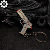 Tiny Spectrum Classic Pistol Gun Metal Keychain - Tophatter Daily Deals