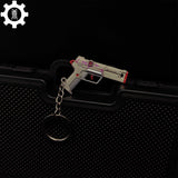 Tiny Spectrum Classic Pistol Gun Metal Keychain - Tophatter Daily Deals