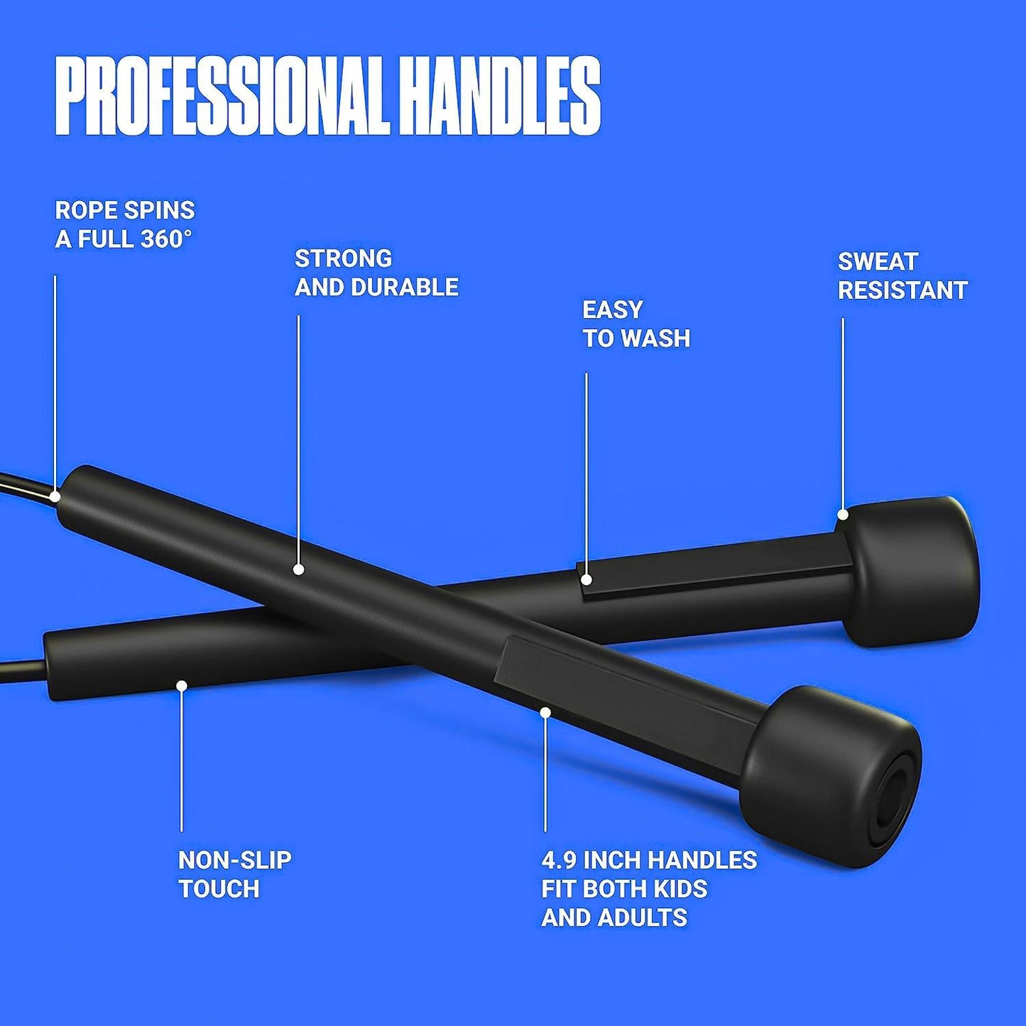 Best Skipping Ropes for Weight Loss - Skipping Rope Jump Speed Exercise Adult Kids Crossfit Exercise & Fitness - Tophatter Daily Deals
