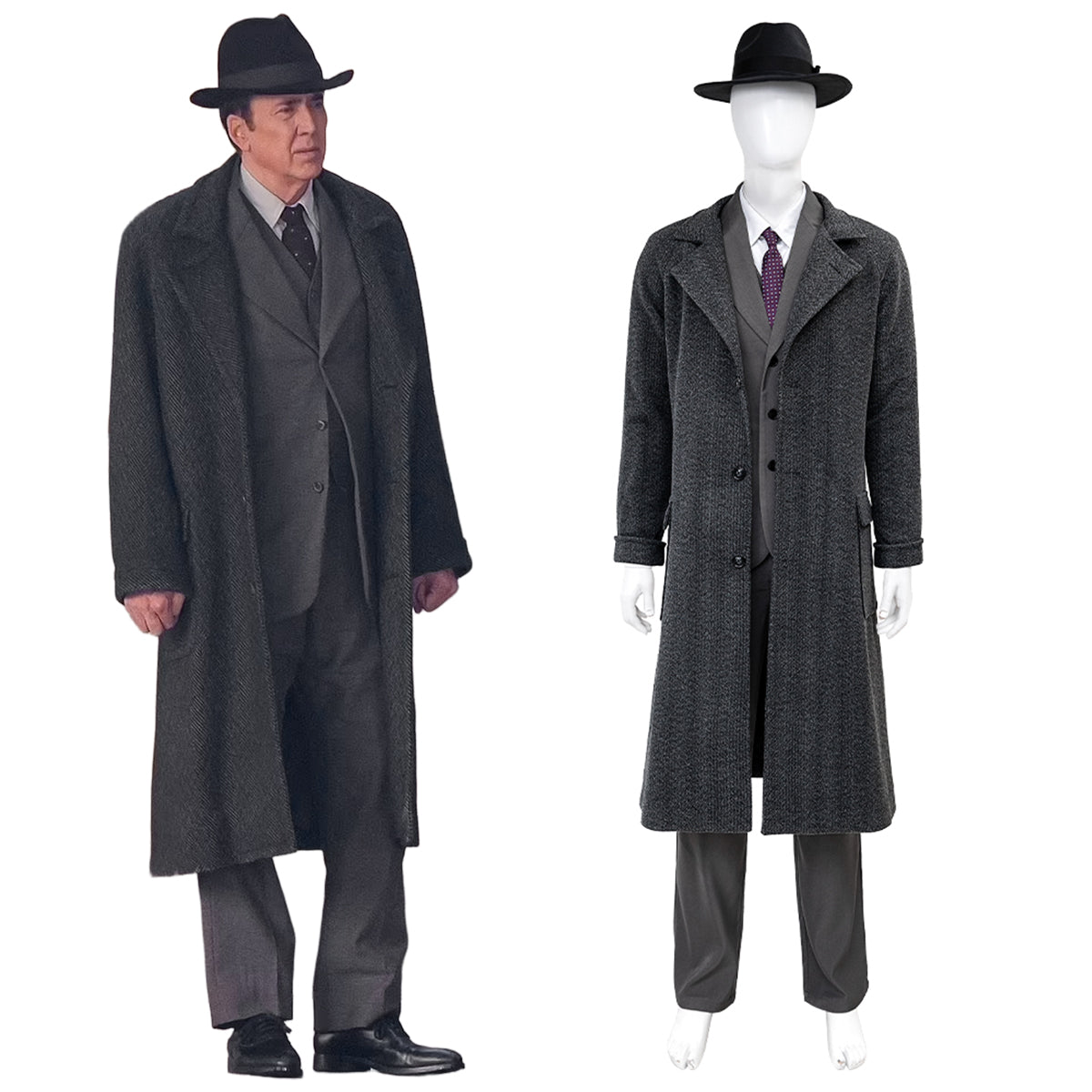 Spider-Man Noir (2025) Spider-Noir Suit Cosplay Costume Costume - Tophatter Daily Deals