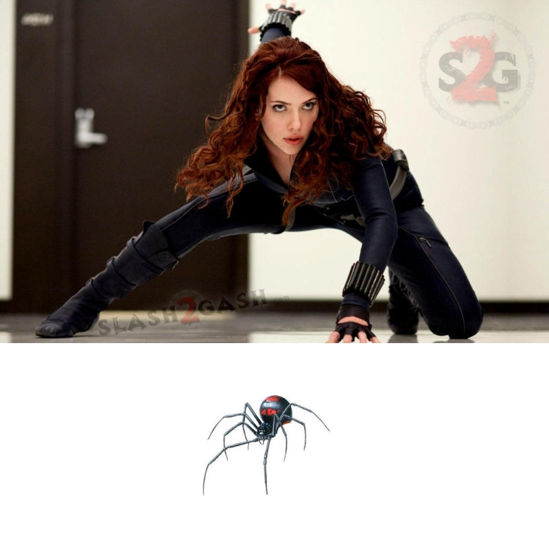 Black Widow Butterfly Knife Spider Webslinger Balisong Knife-Balisong - Tophatter Daily Deals