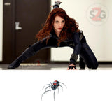 Black Widow Butterfly Knife Spider Webslinger Balisong Knife-Balisong - Tophatter Daily Deals