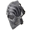 Spine Tingler Tactical Mask Airsoft Wargame Paintball Motorcycle Halloween Full Face Skull Face Mask - Tophatter Daily Deals