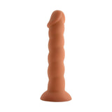 Spiral Cock Flesh Dildo with Ridged Shaft 19cm > Dildos > Realistic Dildos - Tophatter Daily Deals