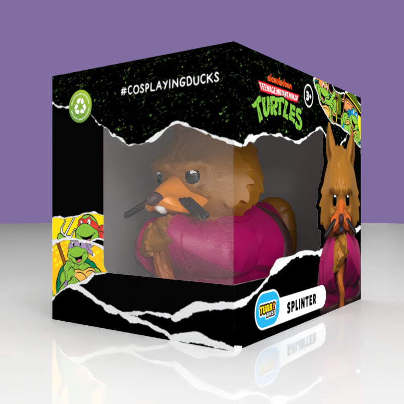 Teenage Mutant Ninja Turtles: Splinter TUBBZ (Boxed Edition) TUBBZ Collectible Duck - Tophatter Daily Deals