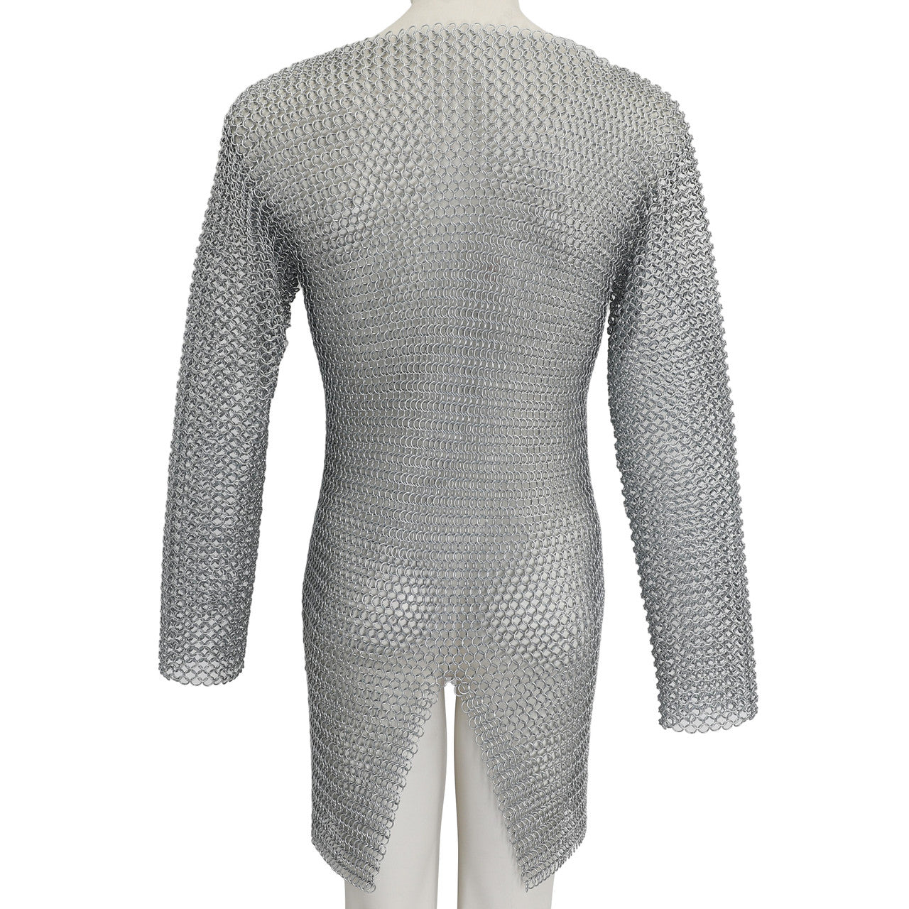Split-Tail Carbon Steel Chainmail Shirt Medieval armor - Tophatter Daily Deals