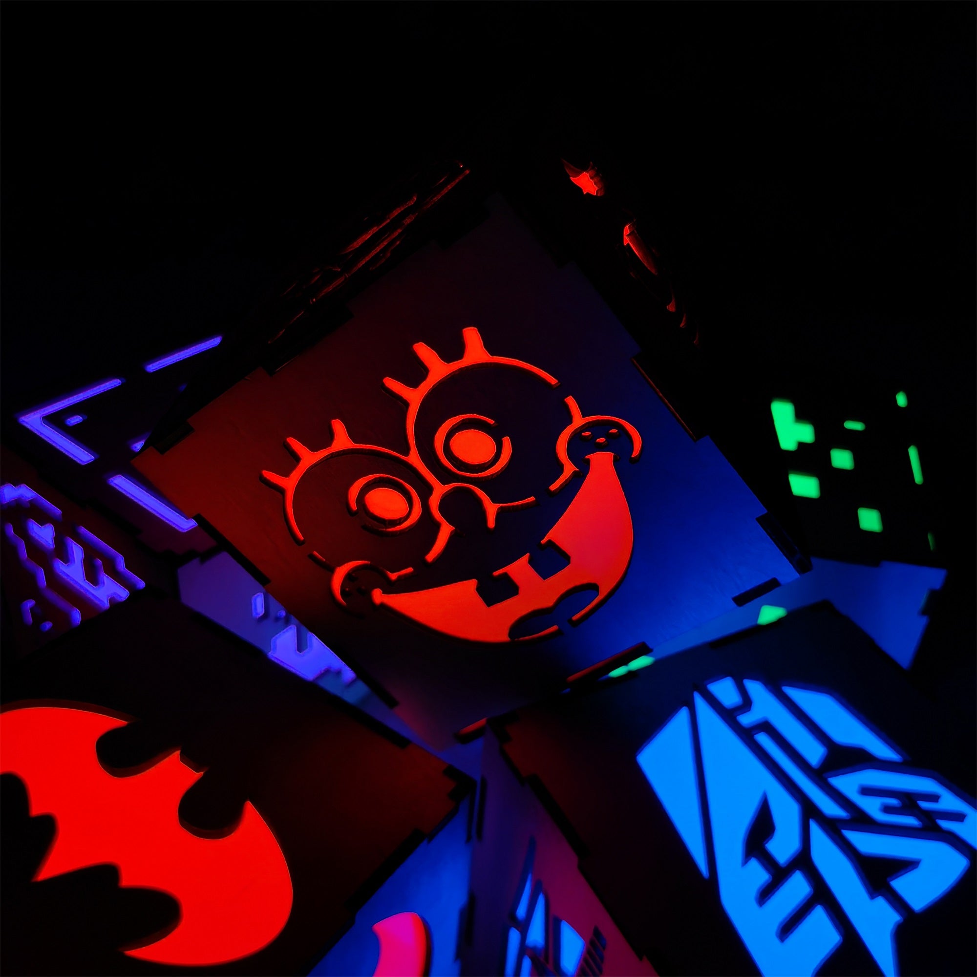 Handmade SpongeBob Wooden Lantern Night Light - Tophatter Daily Deals