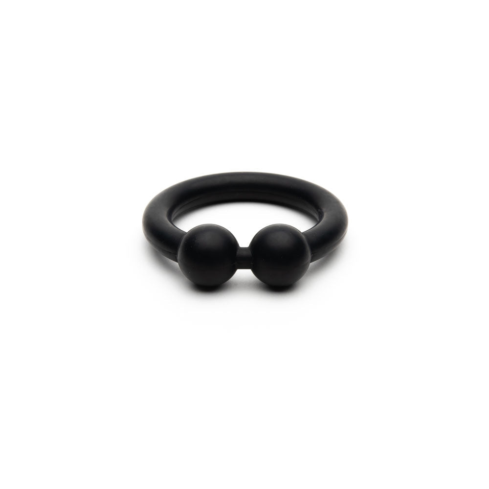 Sport Fucker Bullring - Silicone Cock Ring - Black 48mm > Cock Ring > Single - Tophatter Daily Deals