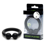 Sport Fucker Bullring - Silicone Cock Ring - Black 48mm > Cock Ring > Single - Tophatter Daily Deals