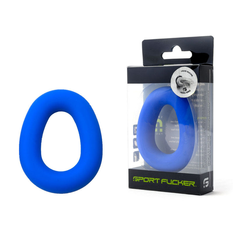 Sport Fucker Hero Ring - Comfortable Cock & Ball Ring > Cock Ring > Single - Tophatter Daily Deals