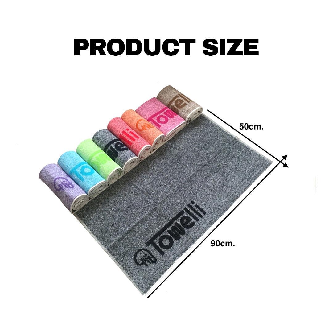 Best Towel for Gym - 100% Cotton Sports Gym Towel /Yoga/Fitness/Training Apparel & Accessories - Tophatter Daily Deals