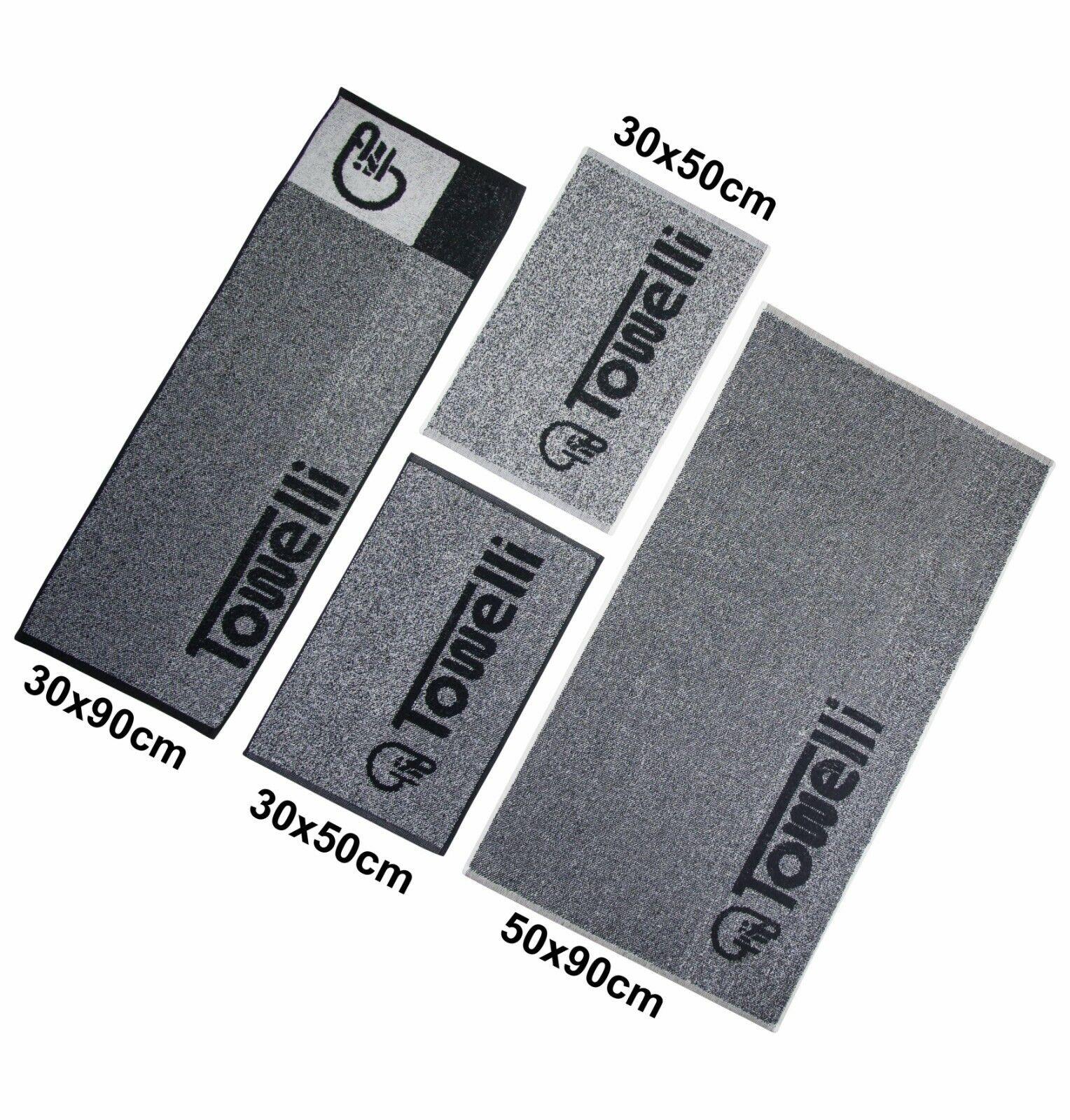 Best Towel for Gym - 100% Cotton Sports Gym Towel /Yoga/Fitness/Training Black Apparel & Accessories - Tophatter Daily Deals