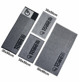 Best Towel for Gym - 100% Cotton Sports Gym Towel /Yoga/Fitness/Training Black Apparel & Accessories - Tophatter Daily Deals