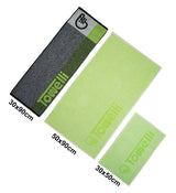 Best Towel for Gym - 100% Cotton Sports Gym Towel /Yoga/Fitness/Training Green Apparel & Accessories - Tophatter Daily Deals