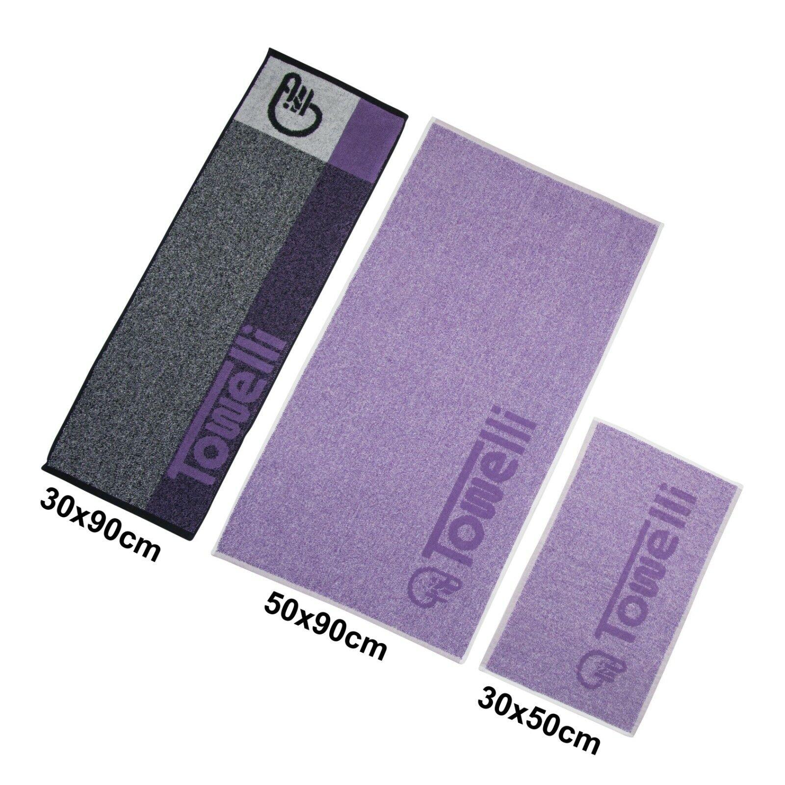 Best Towel for Gym - 100% Cotton Sports Gym Towel /Yoga/Fitness/Training Purple Apparel & Accessories - Tophatter Daily Deals