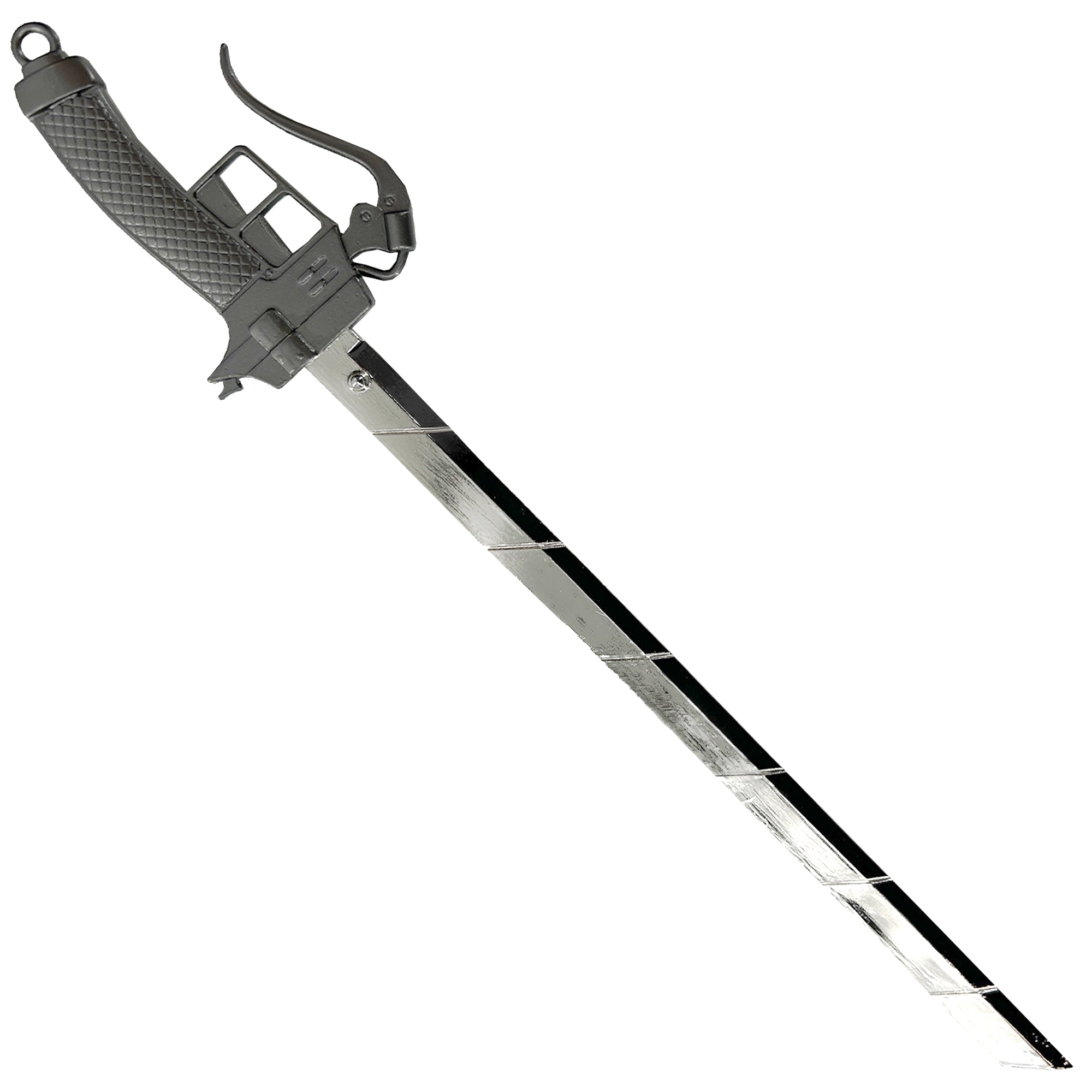 Spring Action Popup Mini Katana Keychain AOT 3D Maneuver Blade Edition Swords - Tophatter Daily Deals