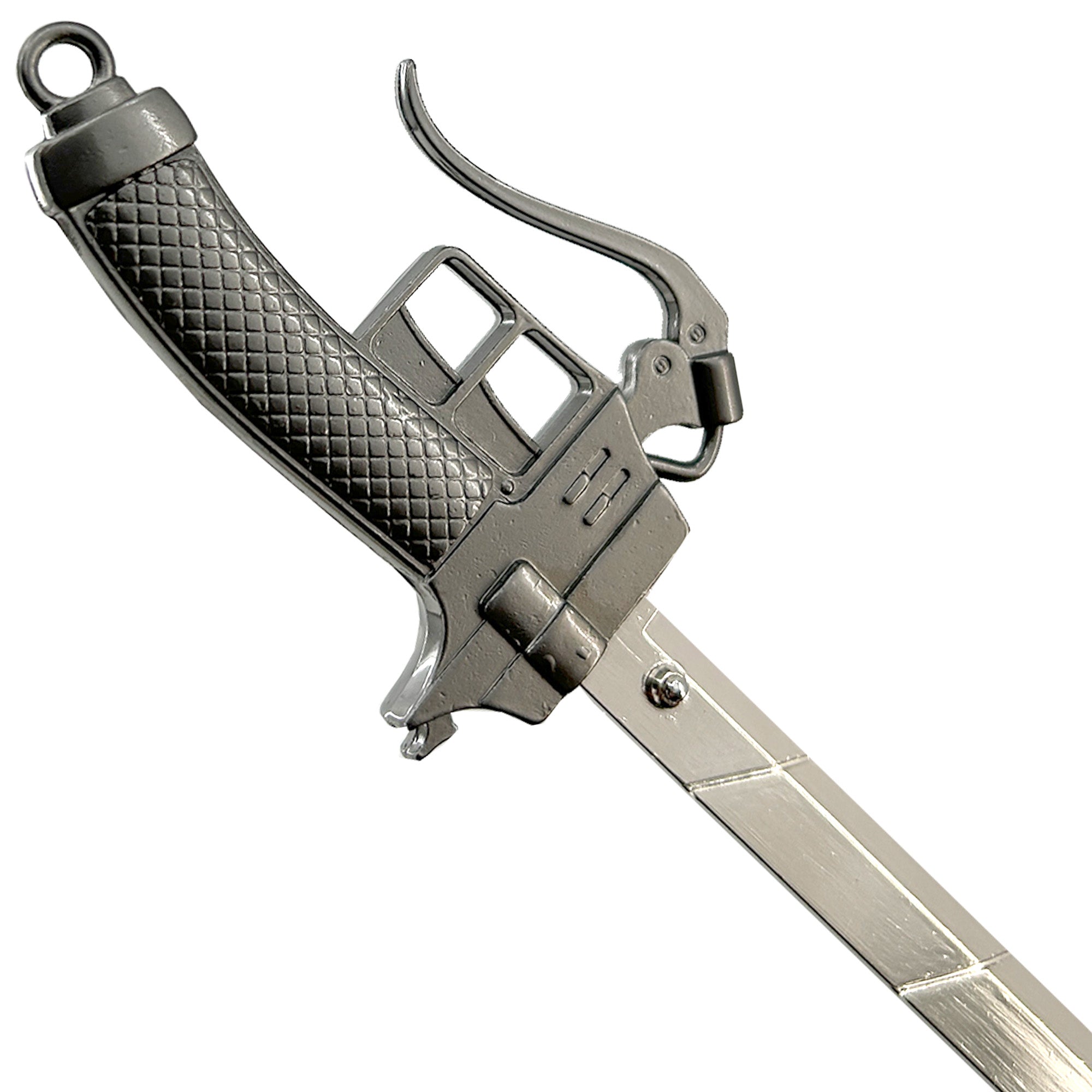 Spring Action Popup Mini Katana Keychain AOT 3D Maneuver Blade Edition Swords - Tophatter Daily Deals