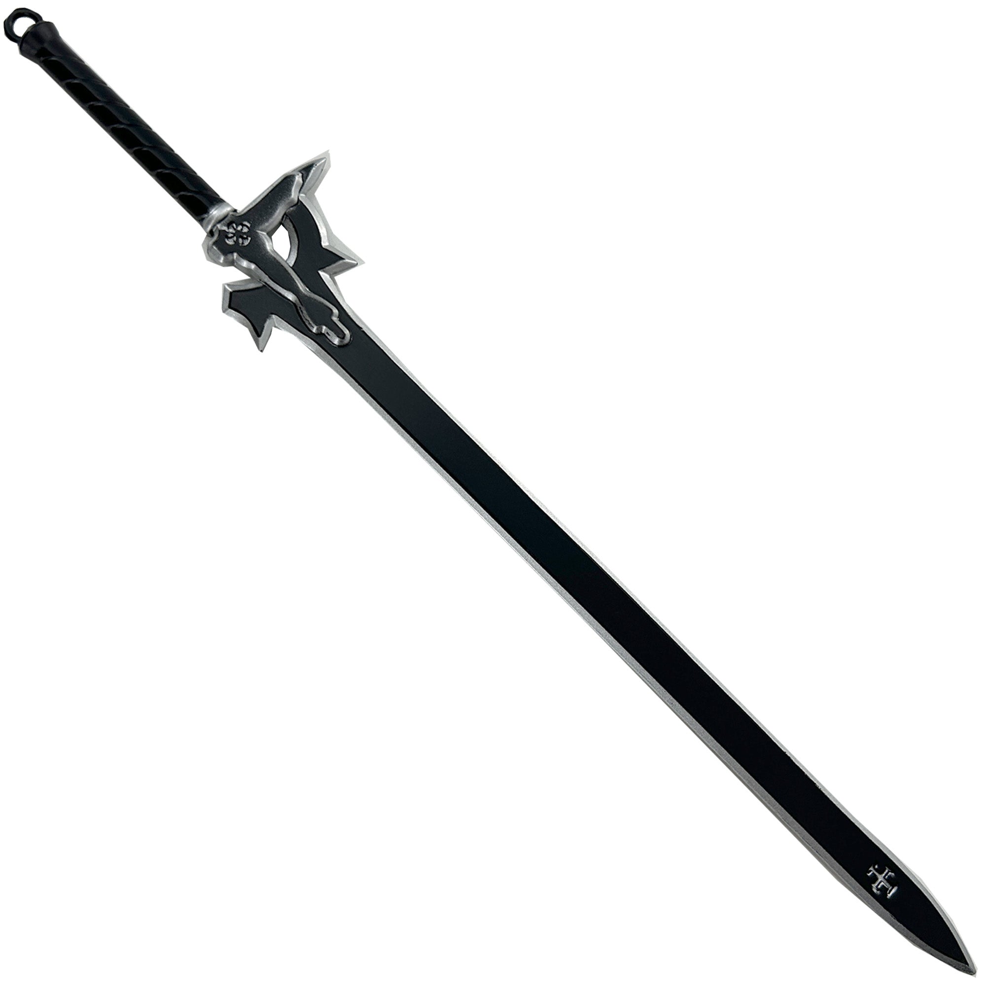Spring Action Popup Mini Katana Keychain Kirito’s Elucidator Edition Swords - Tophatter Daily Deals