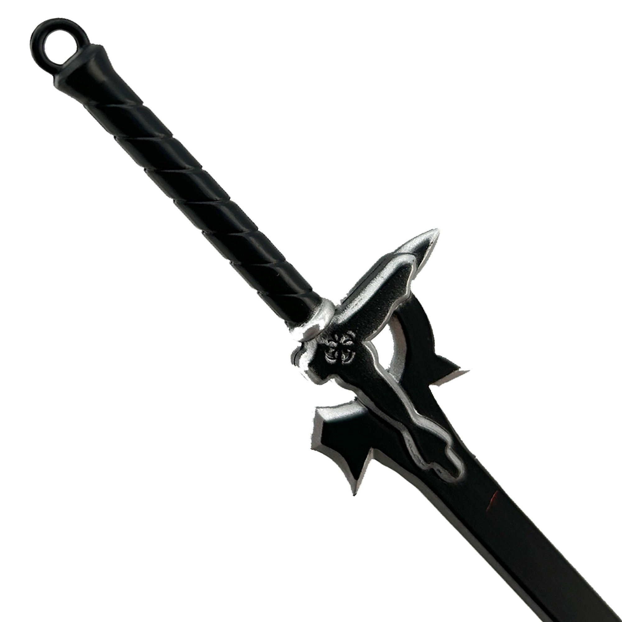 Spring Action Popup Mini Katana Keychain Kirito’s Elucidator Edition Swords - Tophatter Daily Deals