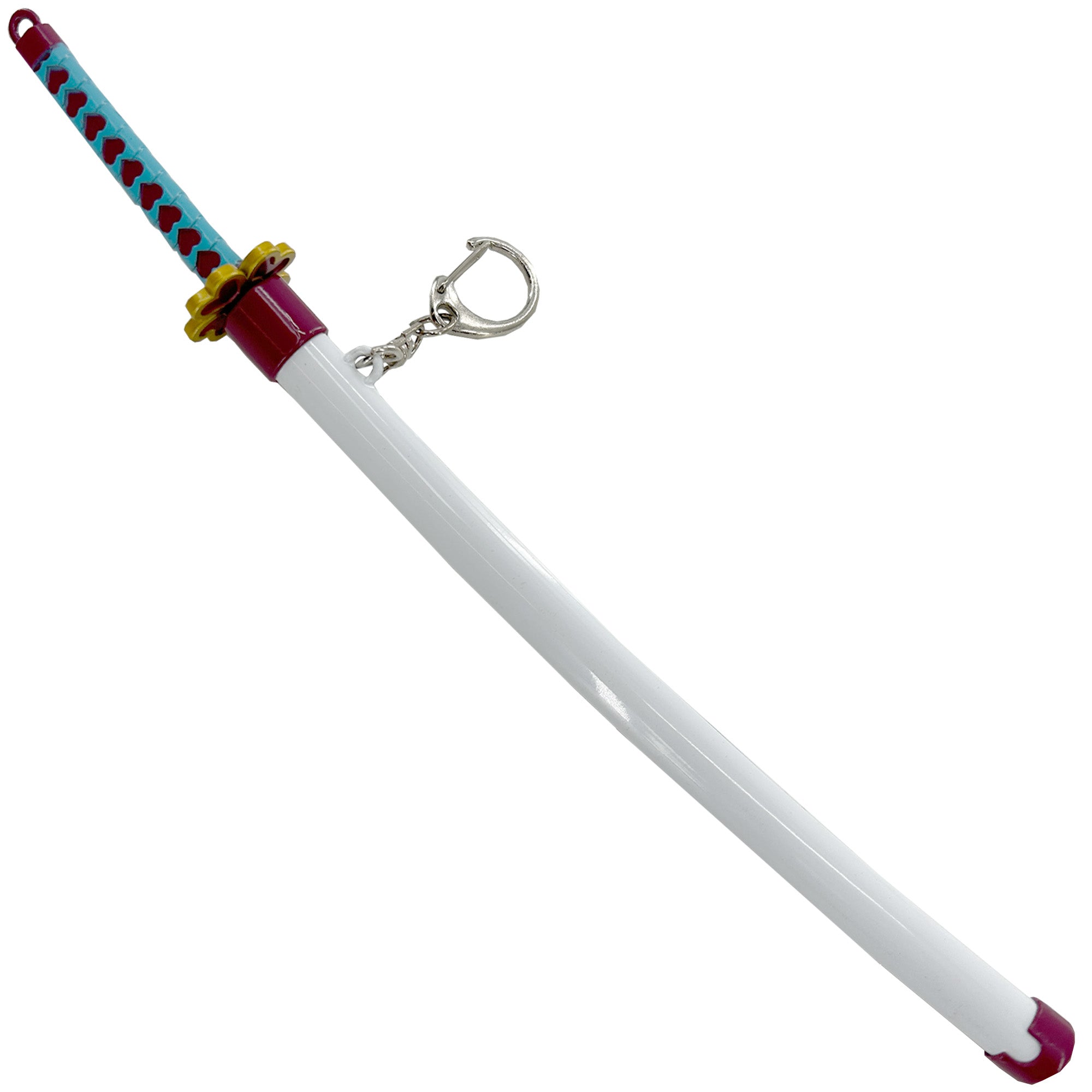 Spring Action Popup Mini Katana Keychain Mitsuri Katana Edition Swords - Tophatter Daily Deals