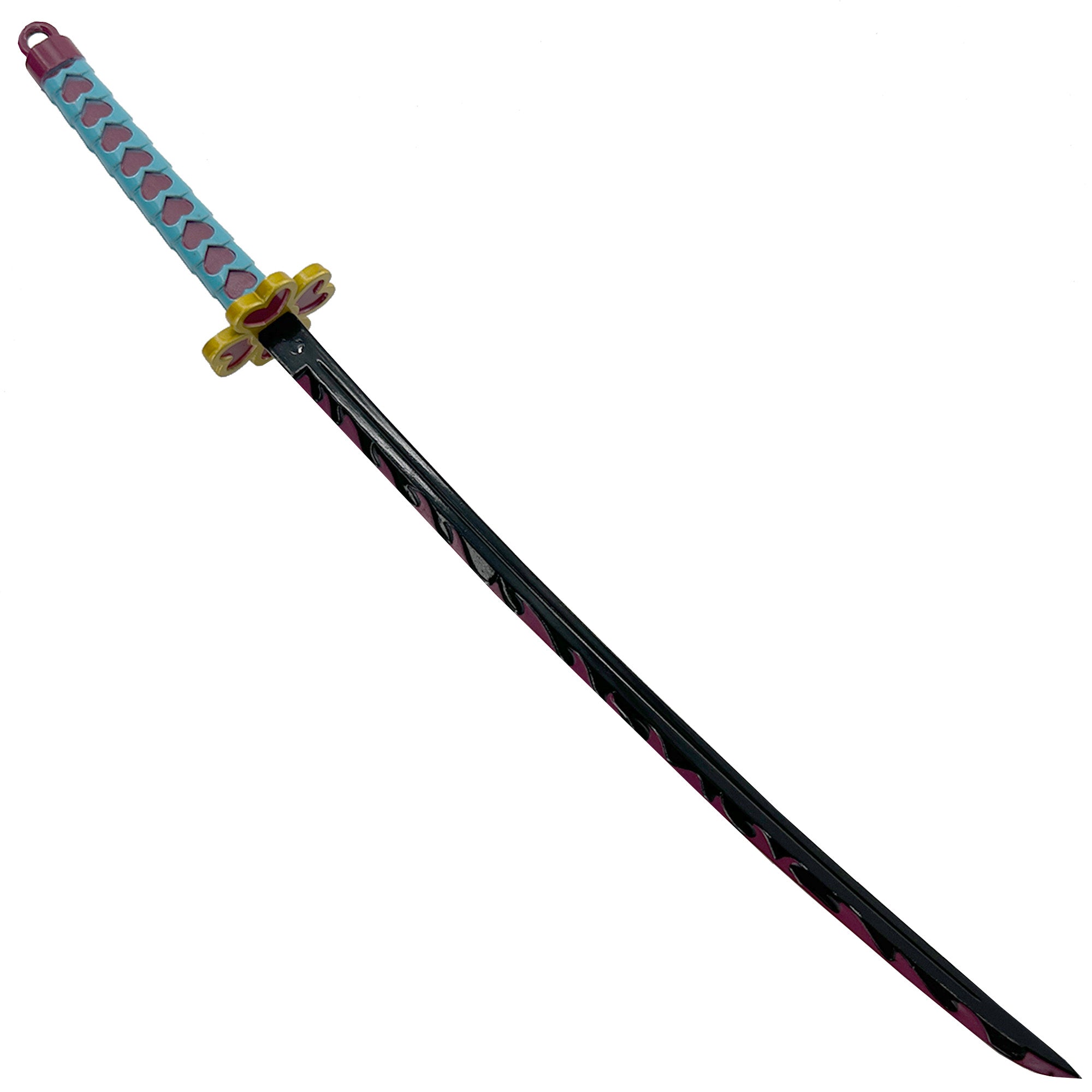 Spring Action Popup Mini Katana Keychain Mitsuri Katana Edition Swords - Tophatter Daily Deals