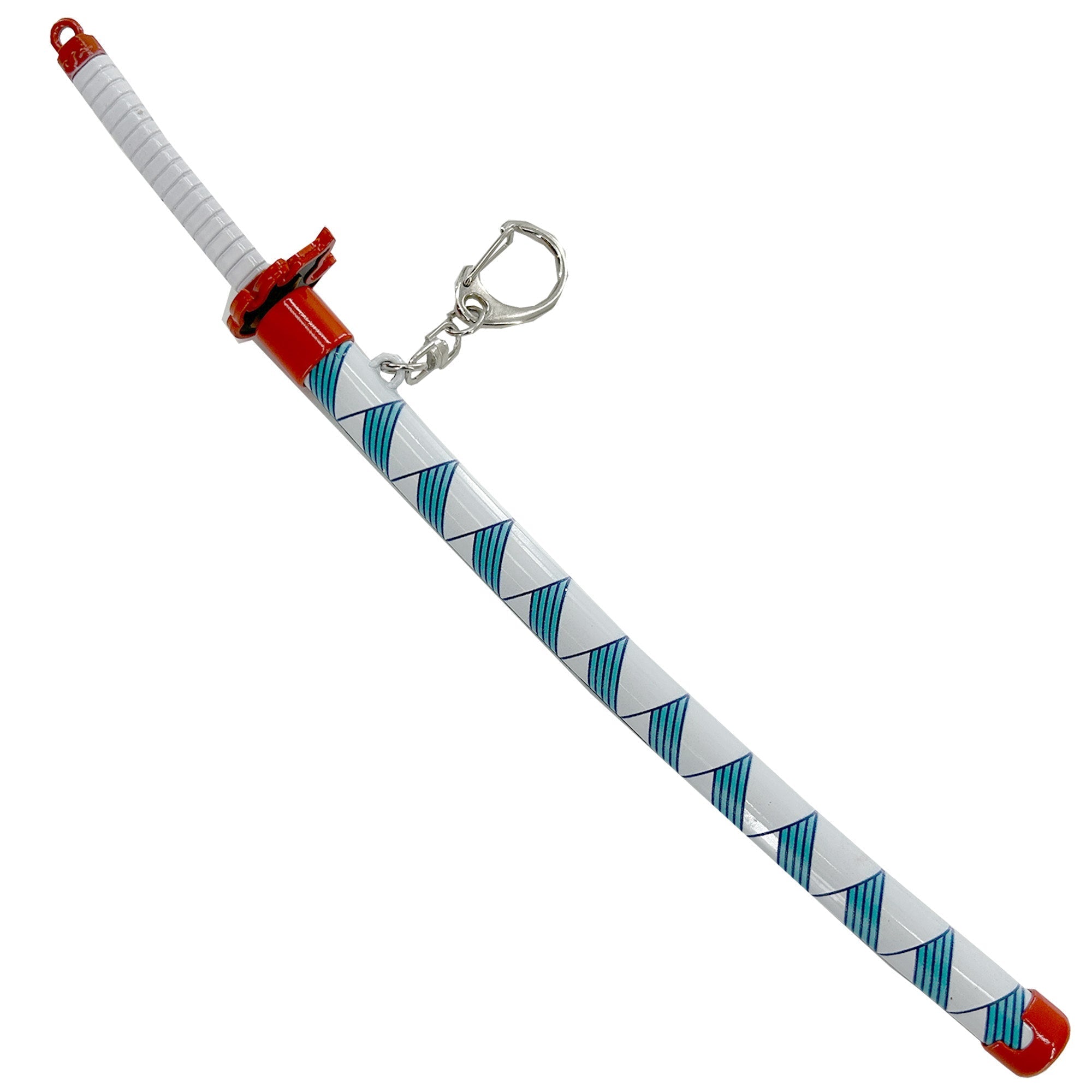Spring Action Popup Mini Katana Keychain Rengoku Katana Edition Swords - Tophatter Daily Deals