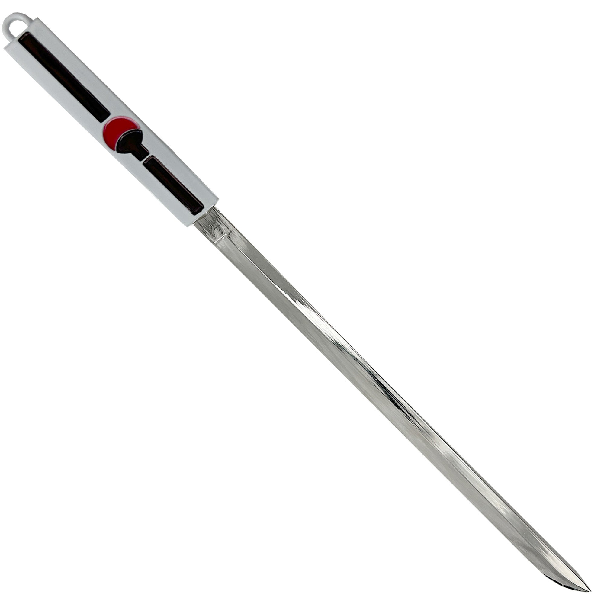 Spring Action Popup Mini Katana Keychain Sasuke Katana White Edition Swords - Tophatter Daily Deals