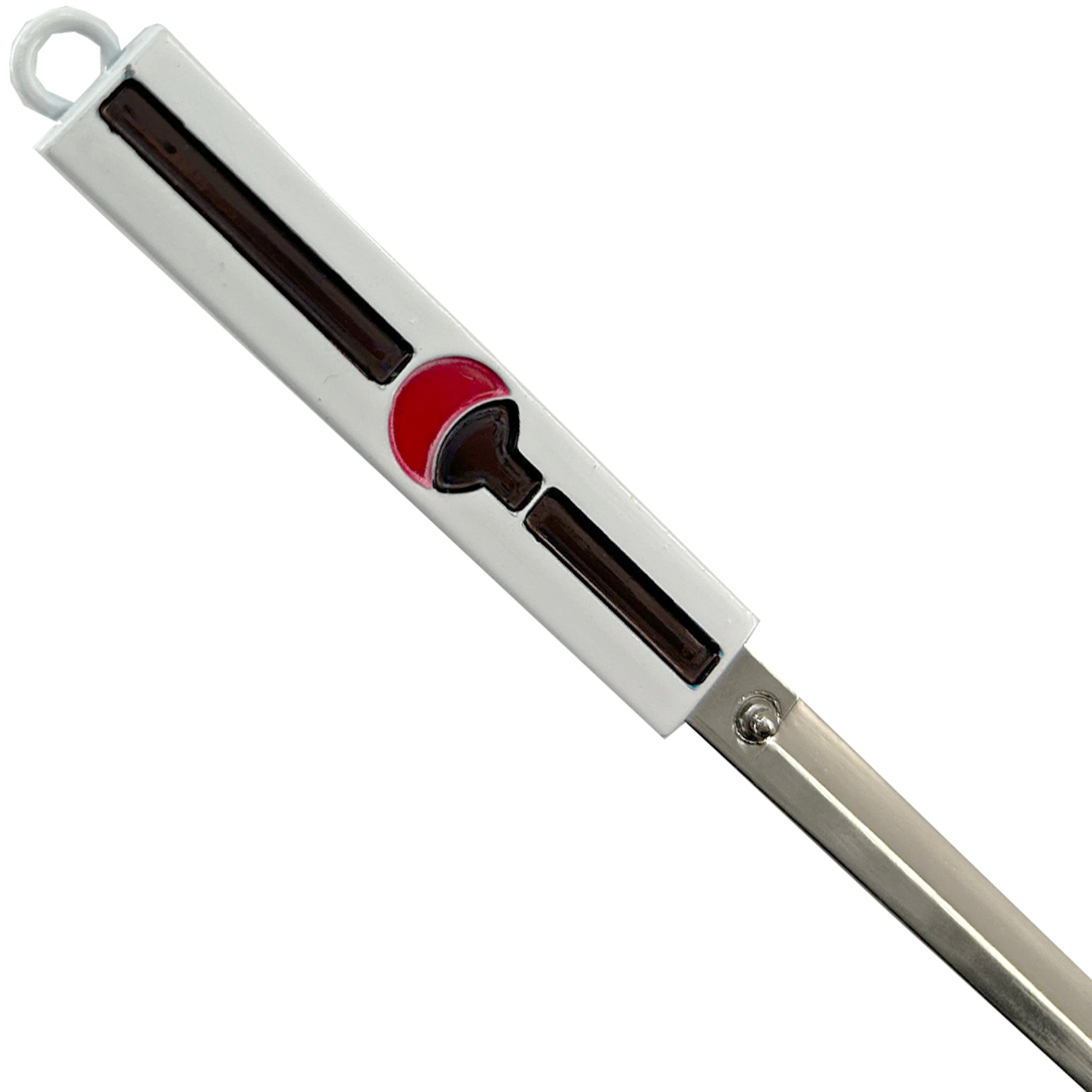 Spring Action Popup Mini Katana Keychain Sasuke Katana White Edition Swords - Tophatter Daily Deals