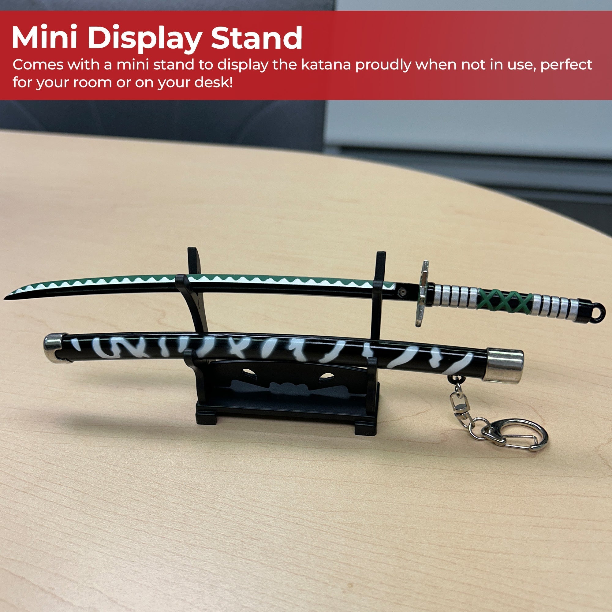 Spring Action Popup Mini Katana Keychain Shinazugawa Katana Edition Swords - Tophatter Daily Deals