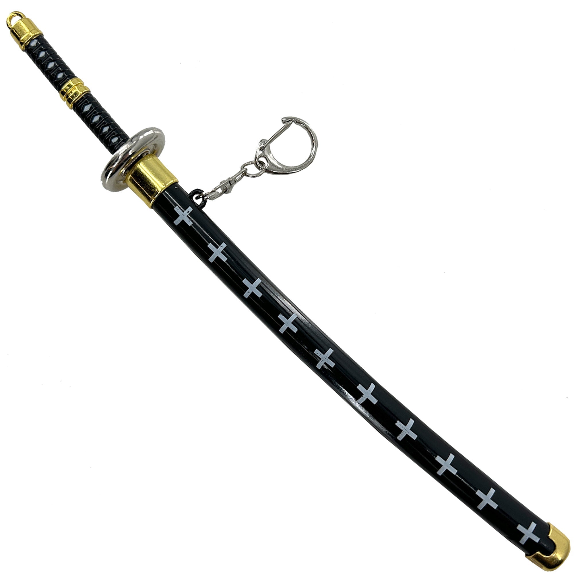 Spring Action Popup Mini Katana Keychain Trafalgar Law Sword Edition Swords - Tophatter Daily Deals
