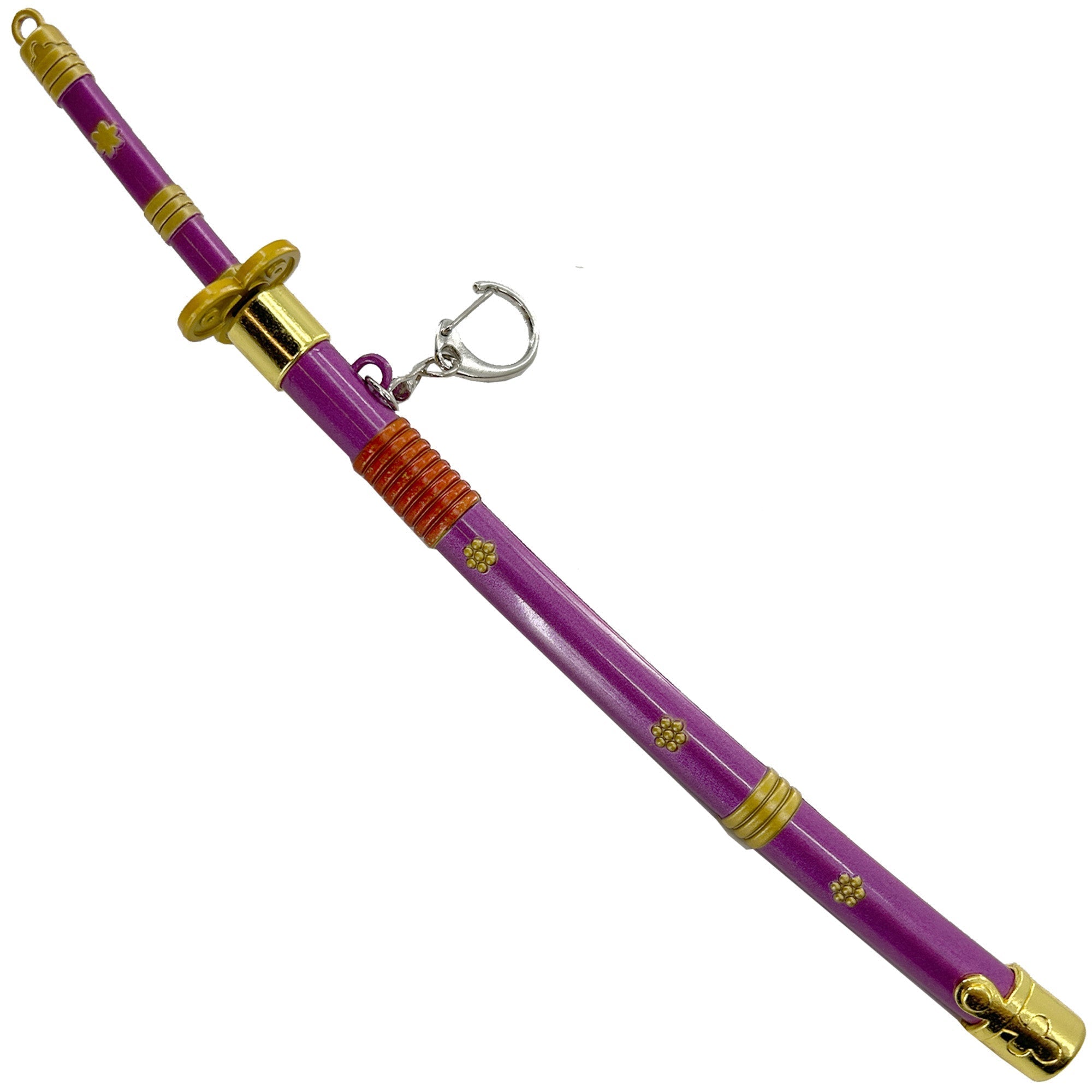 Spring Action Popup Mini Katana Keychain Zoro Enma Edition Swords - Tophatter Daily Deals