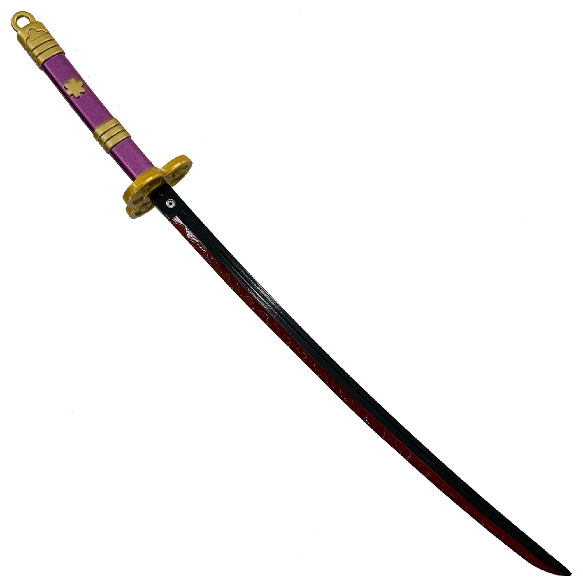 Spring Action Popup Mini Katana Keychain Zoro Enma Edition Swords - Tophatter Daily Deals