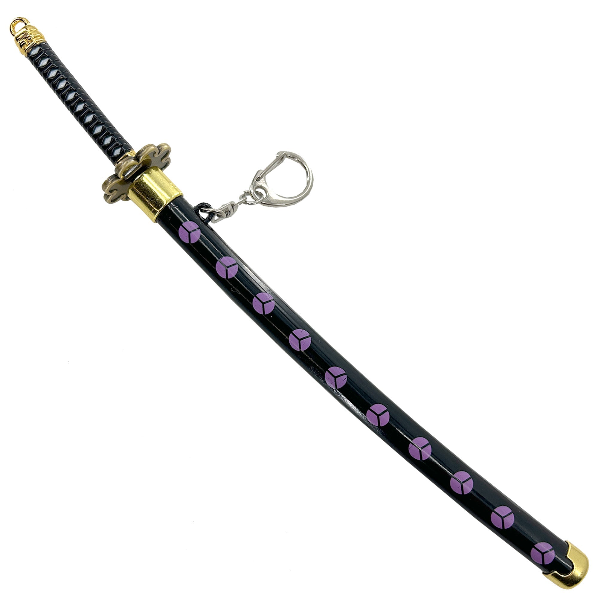 Spring Action Popup Mini Katana Keychain Zoro Shusui Edition Swords - Tophatter Daily Deals