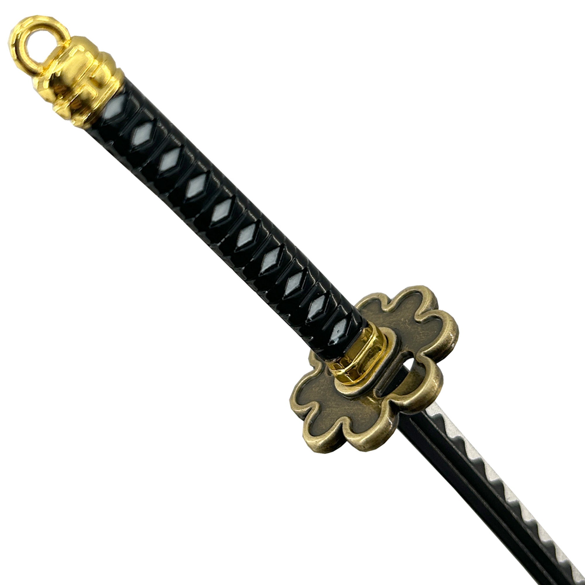 Spring Action Popup Mini Katana Keychain Zoro Shusui Edition Swords - Tophatter Daily Deals