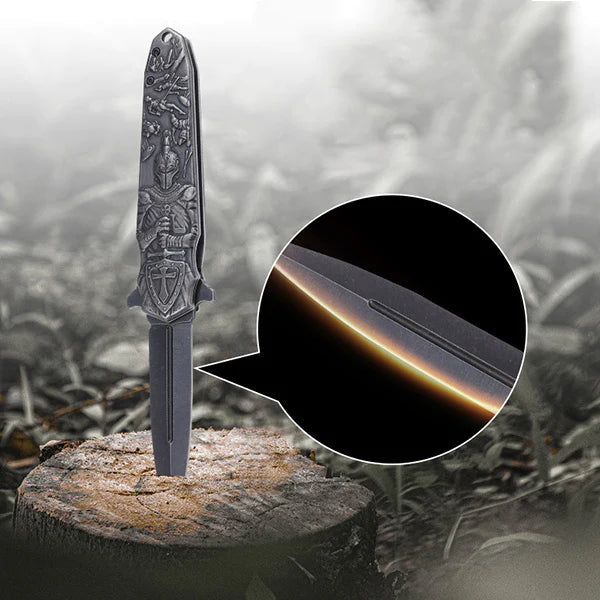 Spring Assist Knife Tactical Dagger - Tophatter Daily Deals